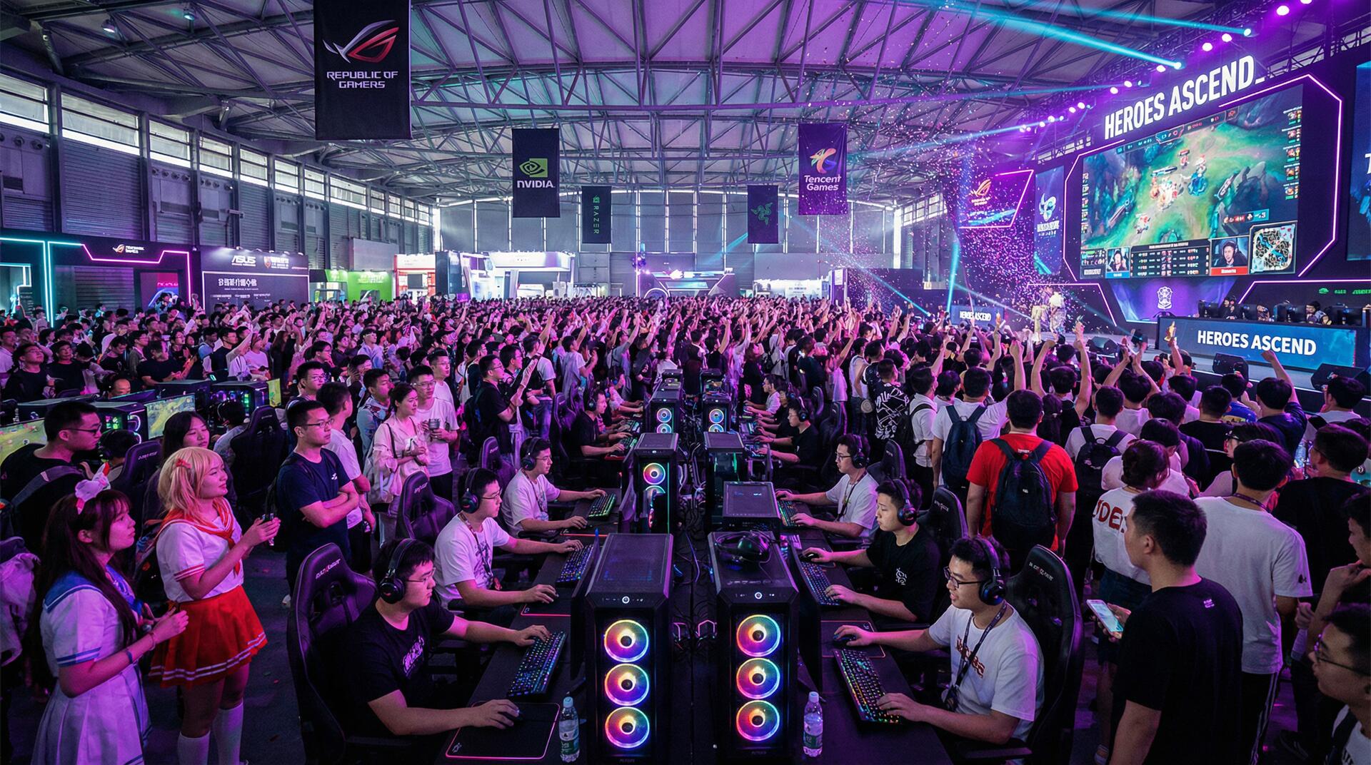 福利姬团队合影